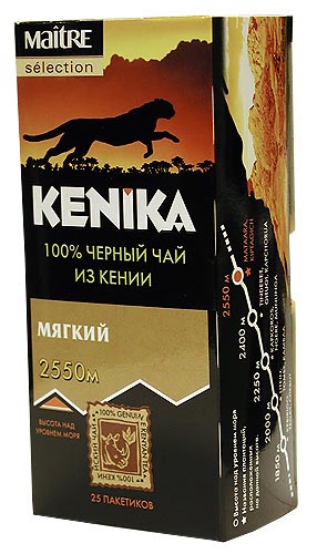 Black tea  " Gentle" 2550м 25х2g 50х12